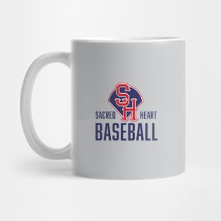 Sacred Heart baseball – blue Mug